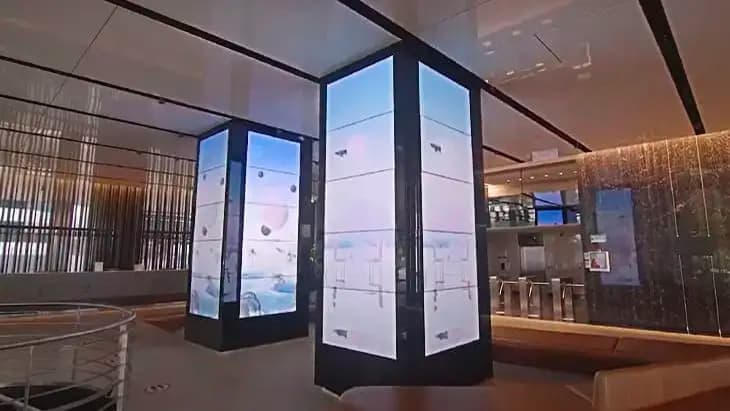 Videowall para uso corporativo